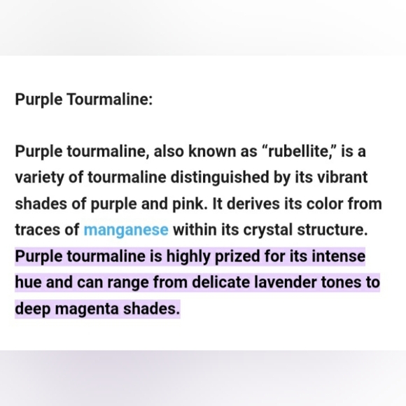 "RARE" 3 Stone Purple Tourmaline in Solid Stamped Sterling Silver Necklace - Picture 11 of 12